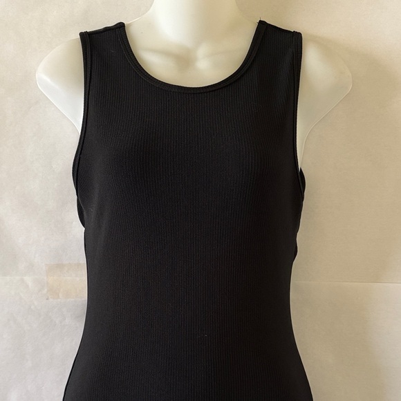 Superdown Sherry Ribbed Cutout Maxi Dress Size S Revolve Black Bodycon Event - Picture 5 of 15